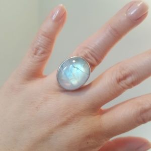 Sold: Etsy Artisan-Made Moonstone Sterling Ring